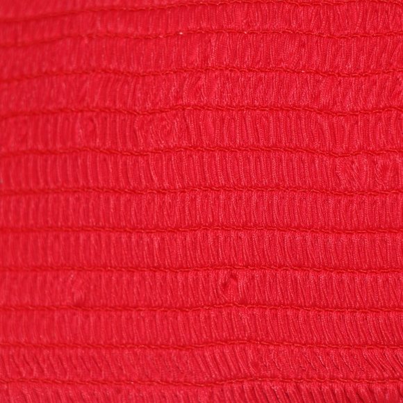 Mae Knot Center Smocked Bandeau Bikini Top - Picture 3 of 8